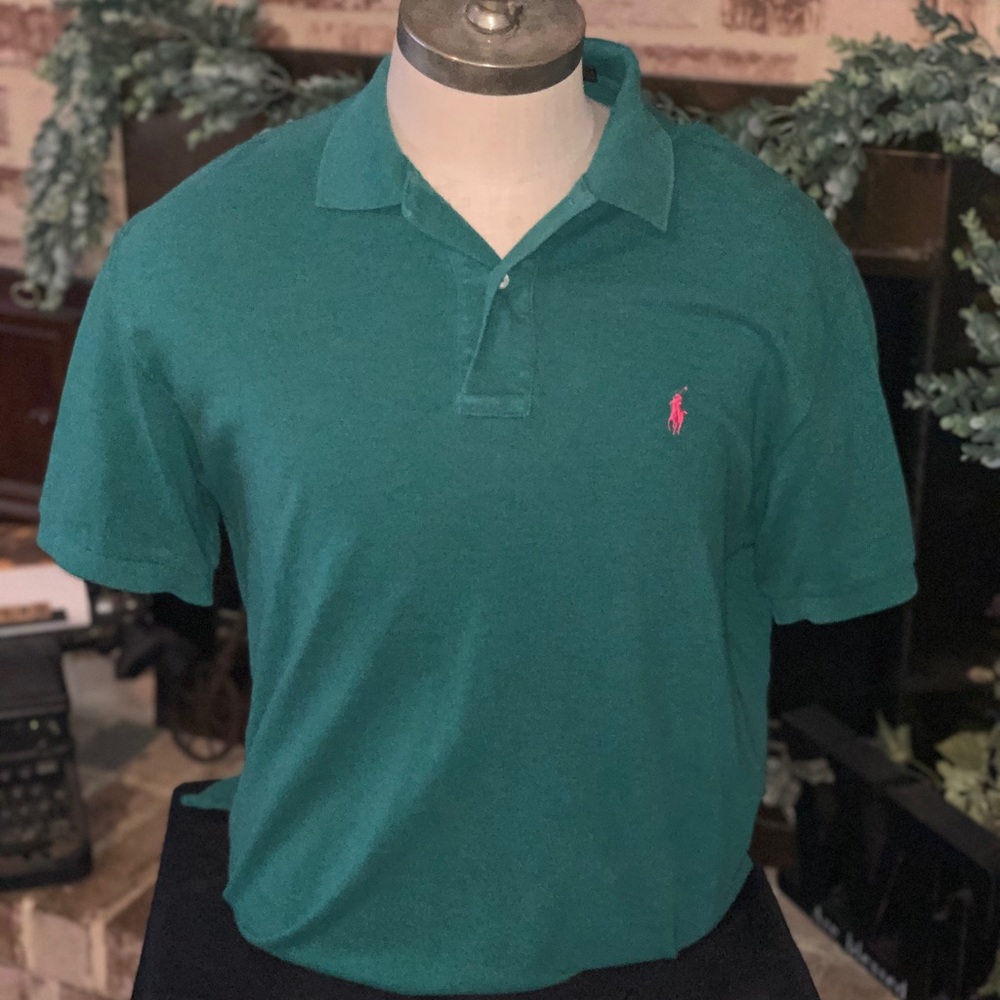 Green Ralph Lauren Polo shirt